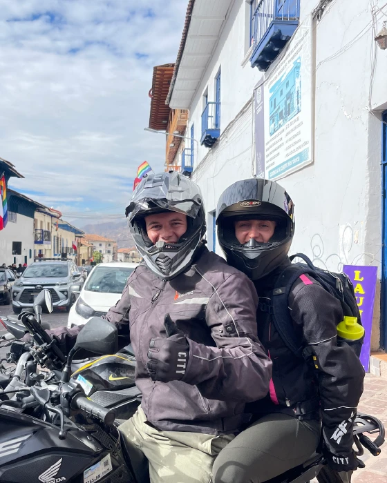 Humantay Lagoon by motorcycle